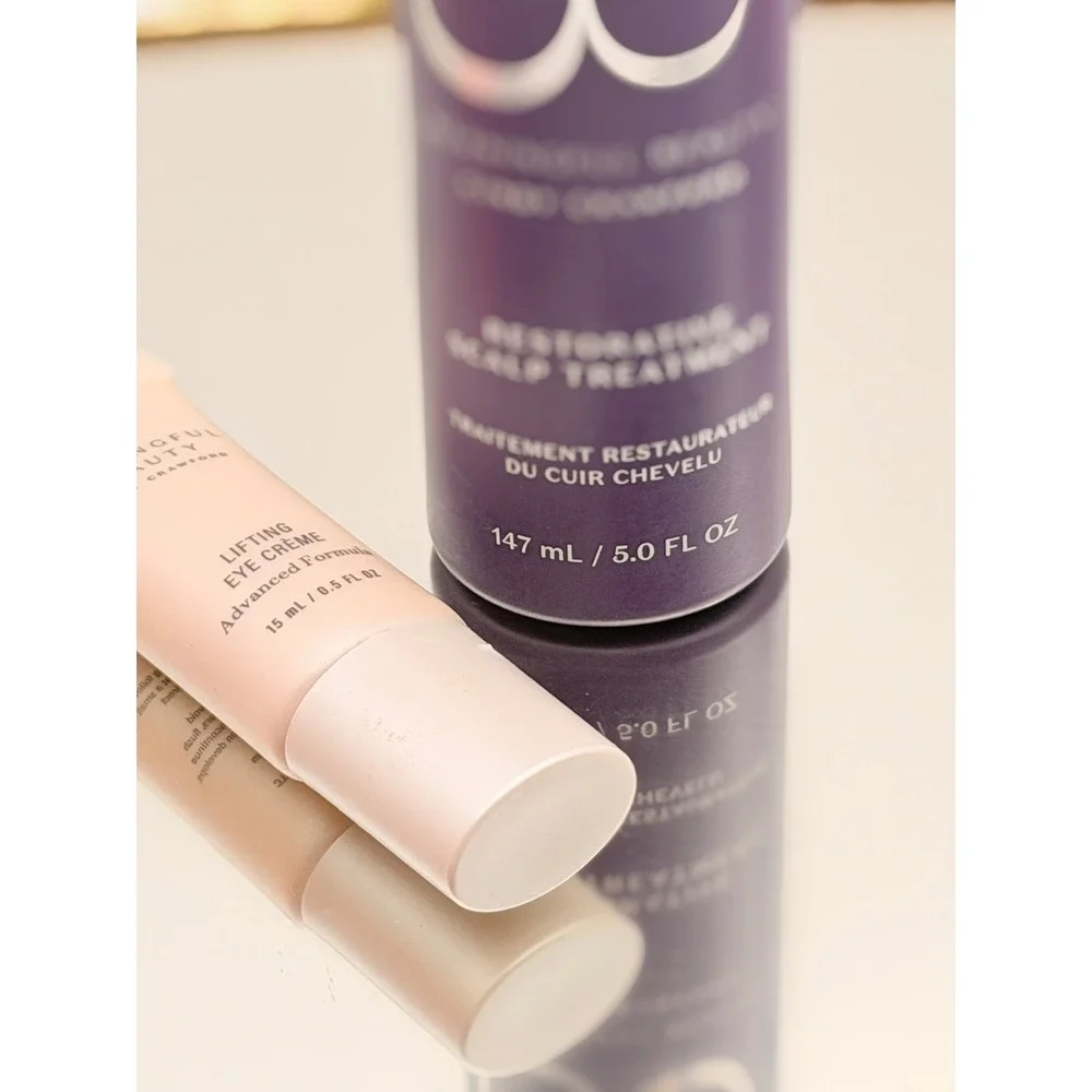Meaningful Beauty Cindy Crawford Lifting Eye Creme & Restorative Scalp Treatment
